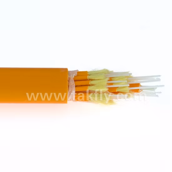 Fábrica de China 6/8/12/24/48/96/144 Core MPO-LC/SC/FC/ST Cable de conexión óptica de PVC LSZH multimodo monomodo