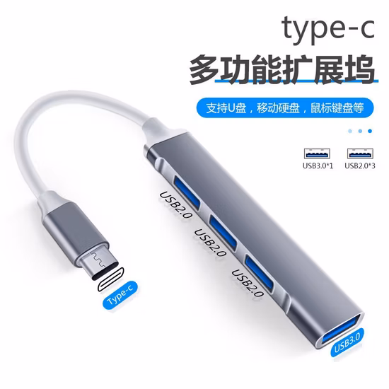 Estación de acoplamiento USB 3.0 Full HD Travel Mini Dock Hub